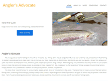 Tablet Screenshot of anglers-advocate.com